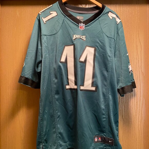 Nike On Field Carson Wentz Philadelphia Eagles #11 Jersey Men’s Size L NFL - Picture 1 of 4